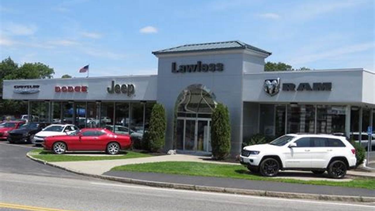Visit Lawless Chrysler Dodge Jeep Ram In Woburn #Ma., 2024