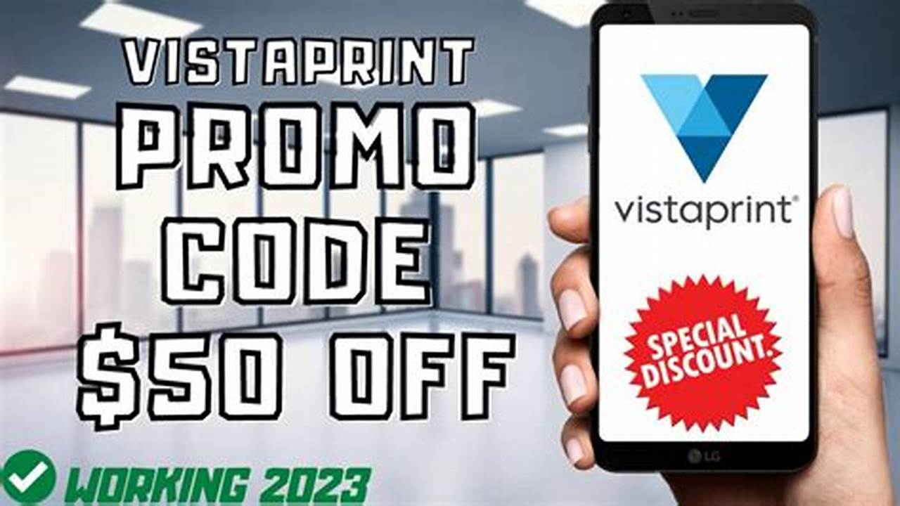 Vistaprint Coupon Code 2023 For Banners