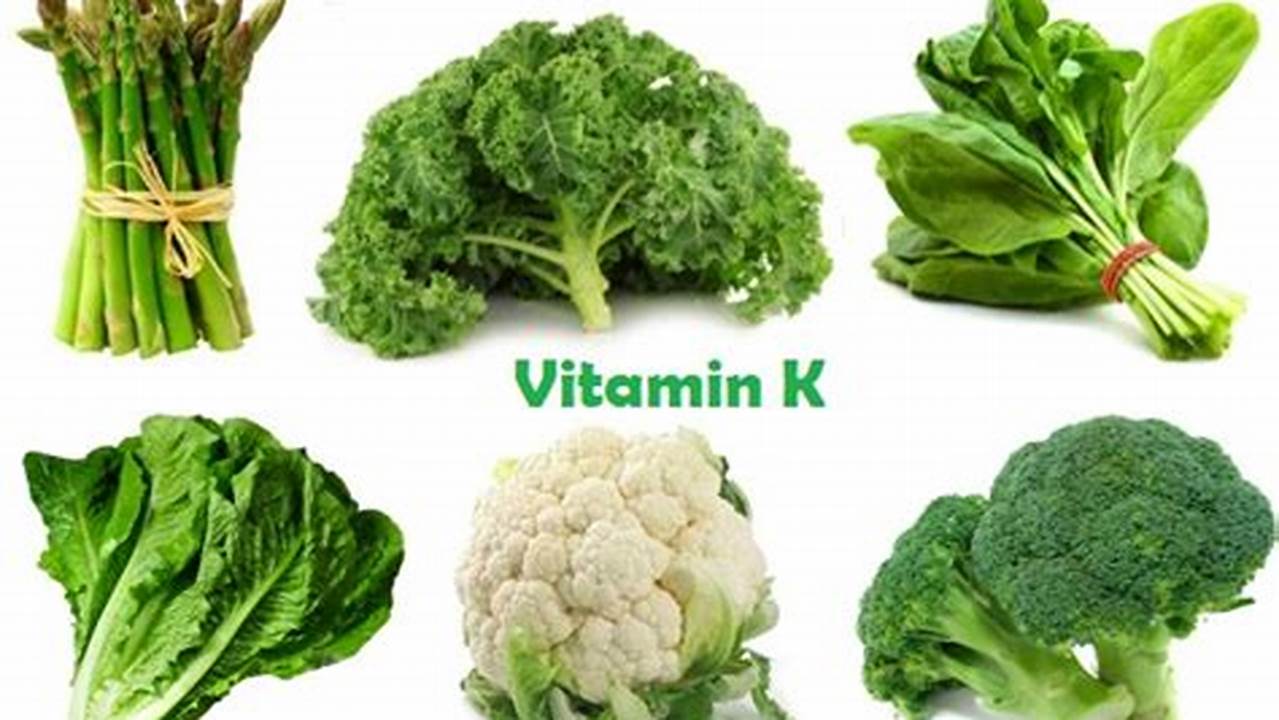 Vitamin K Tinggi, Manfaat