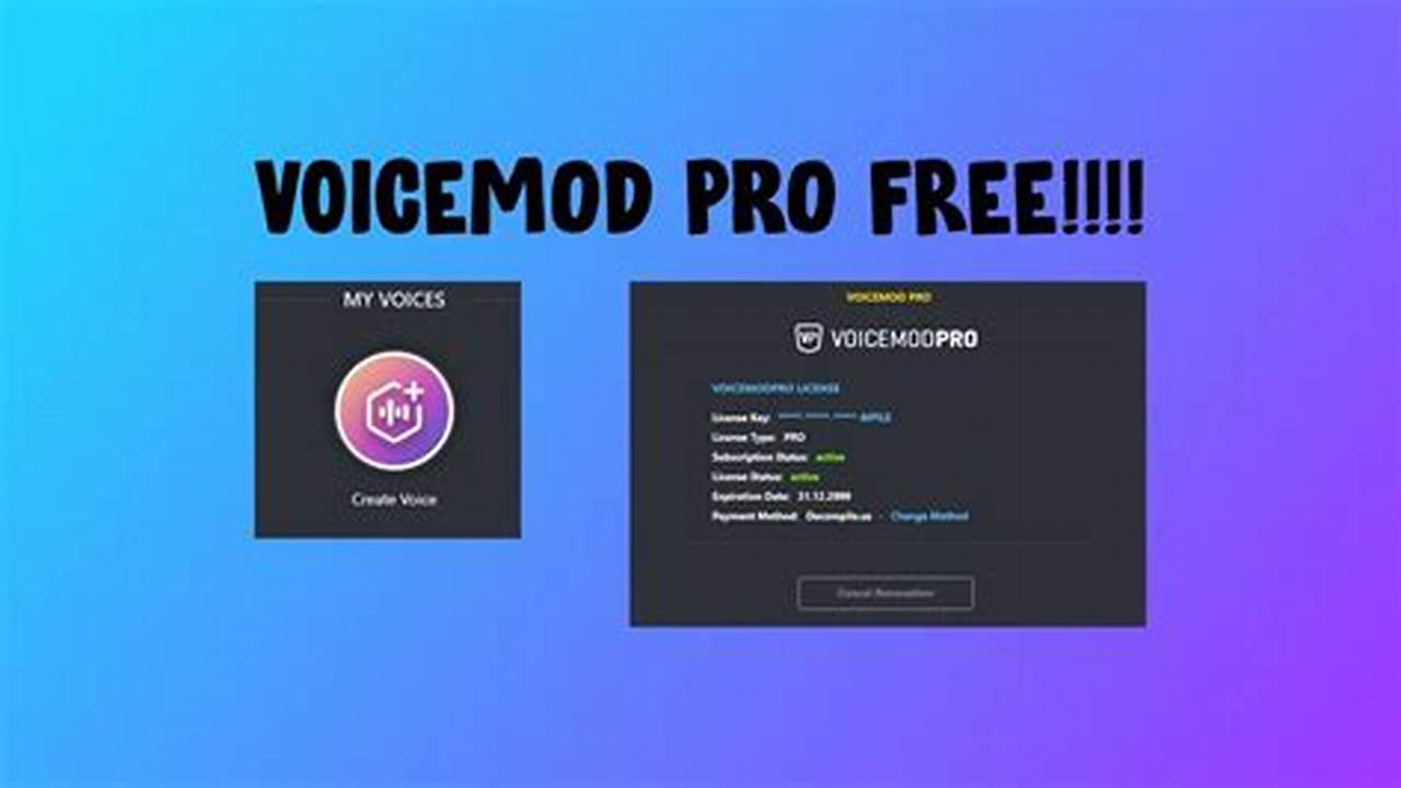 Voicemod Pro Free License Key 2024