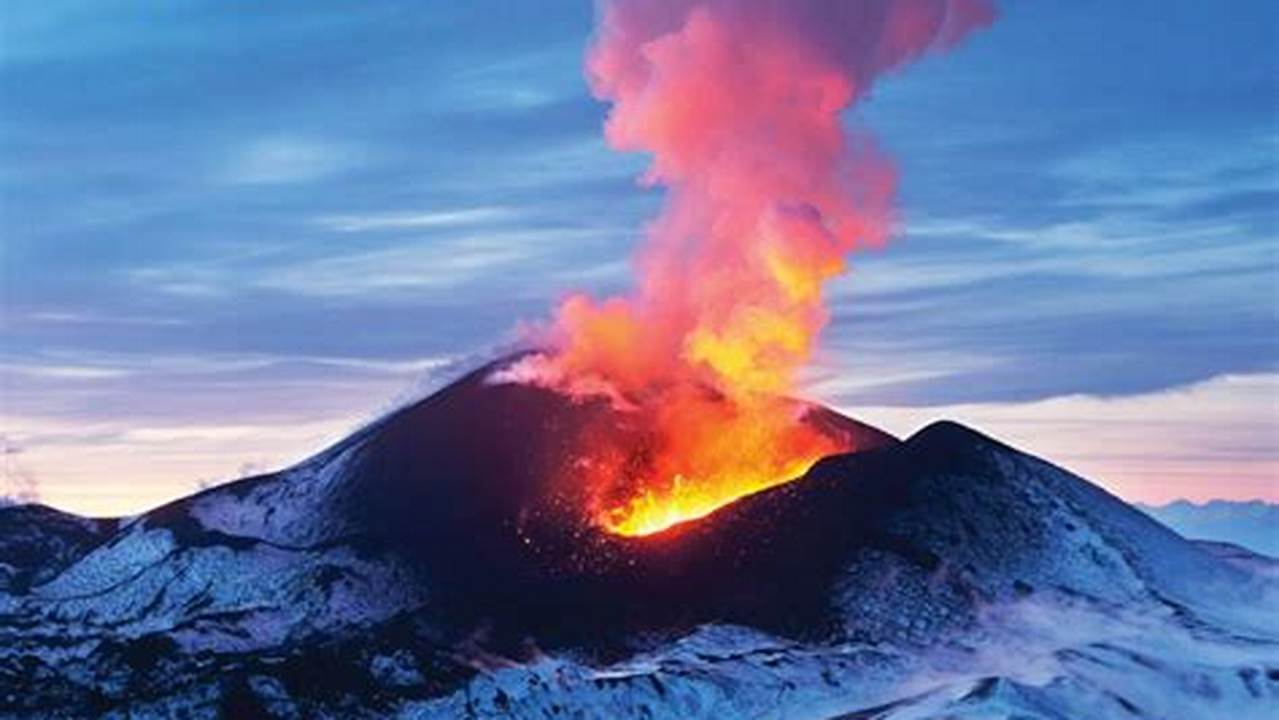 Volcano Eruption August 2024