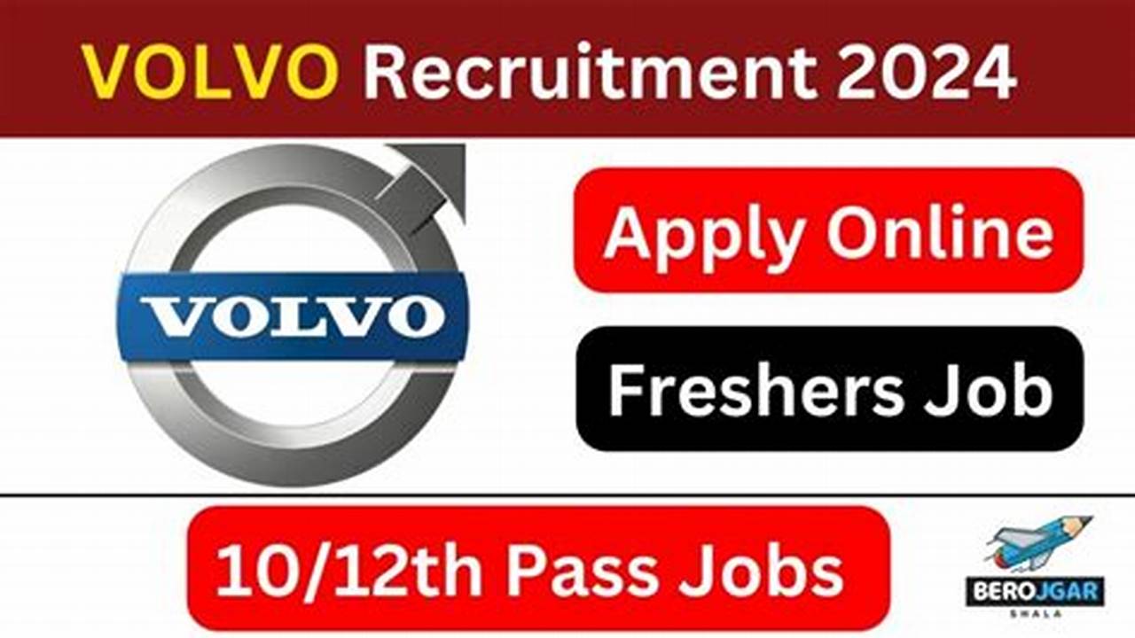 Volvo Recruitment 2024 | Freshers | Data Analyst Intern Tcs Mba Hiring 2024 Batch | Freshers | Apply Link | Across India, 2024