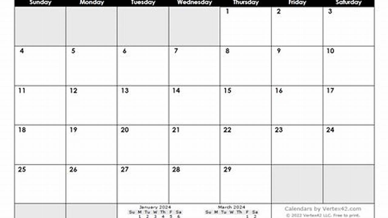 Vortex Calendar 2024 Schedule