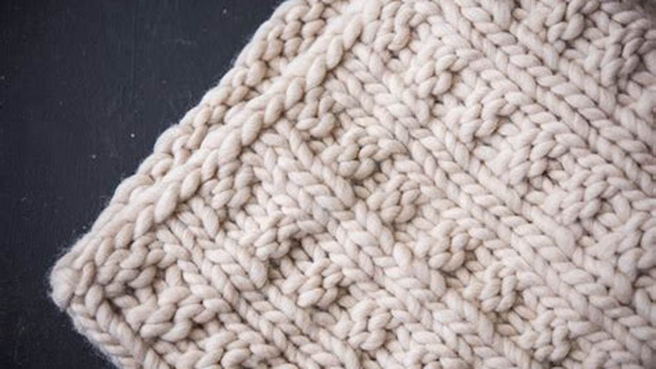 Waffle Knit Pattern: A Complete Beginner's Guide
