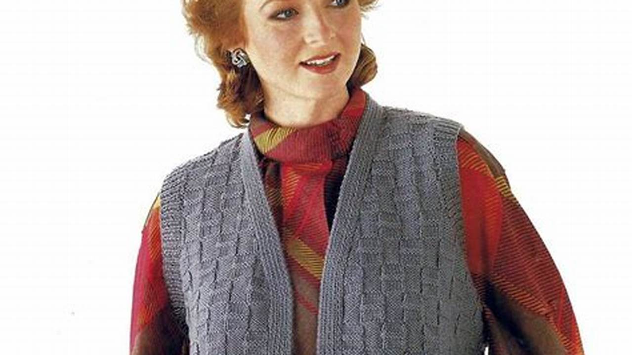 waistcoat patterns using variegated yarn