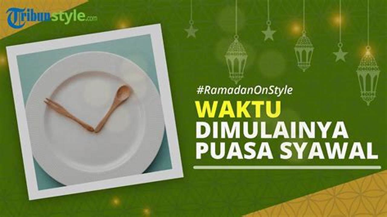 Waktu Pelaksanaannya, Ramadhan