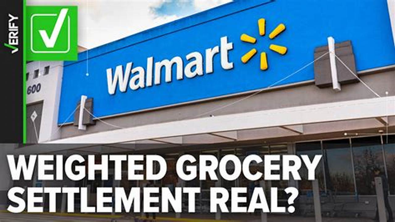Walmart Class Action Settlement