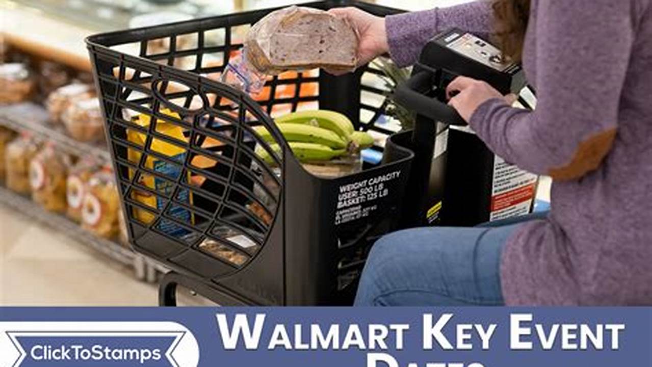 Walmart Key Dates April 2024