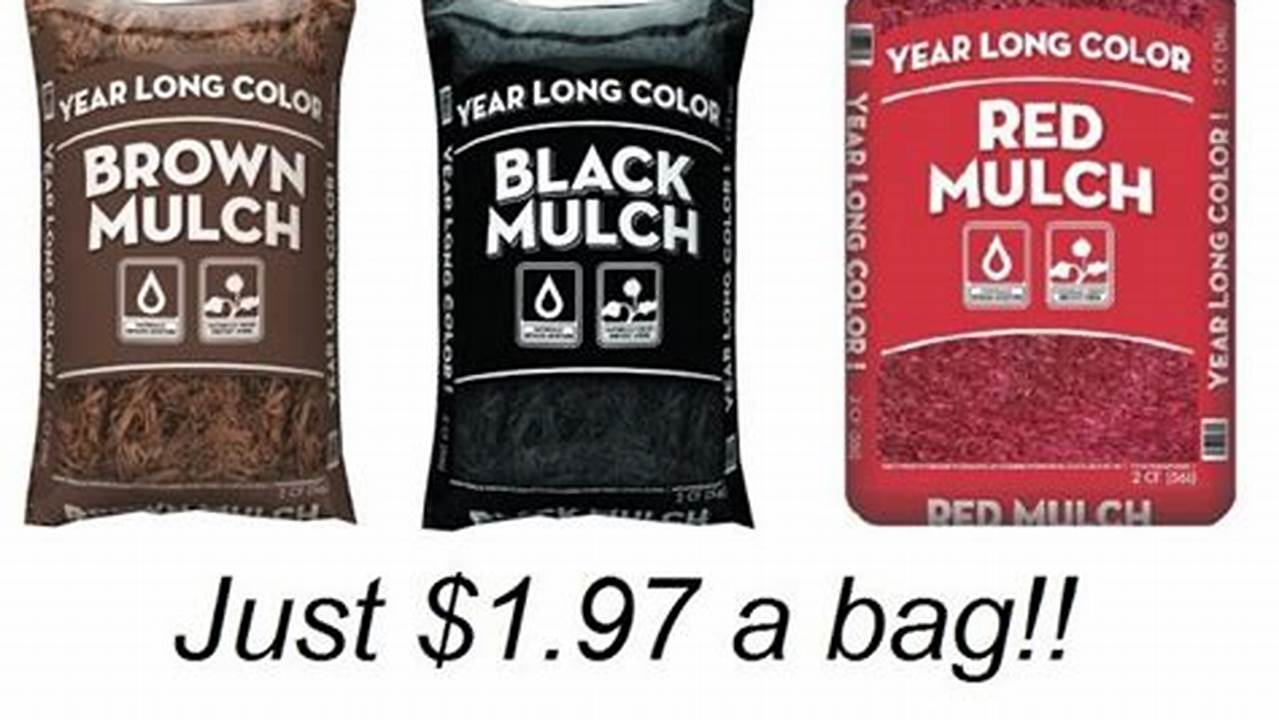 Walmart Mulch Prices Today