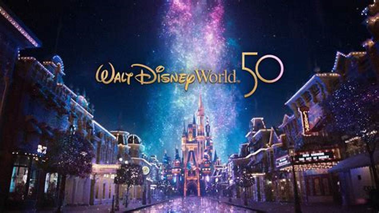 Walt Disney World 50th Anniversary 2024