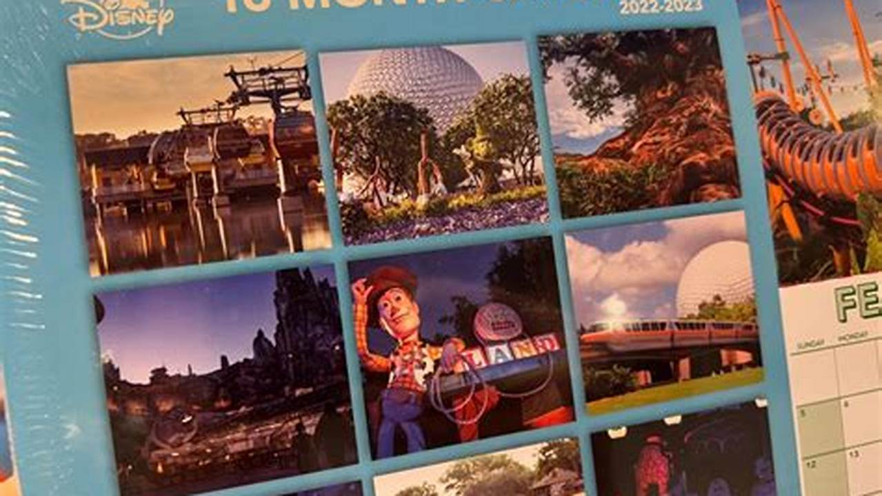 Walt Disney World Park Calendar