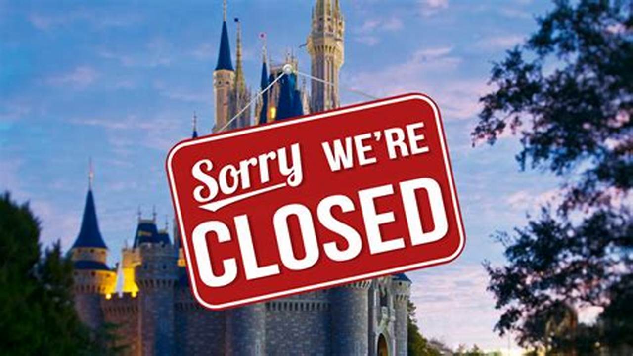 Walt Disney World Ride Closures 2024