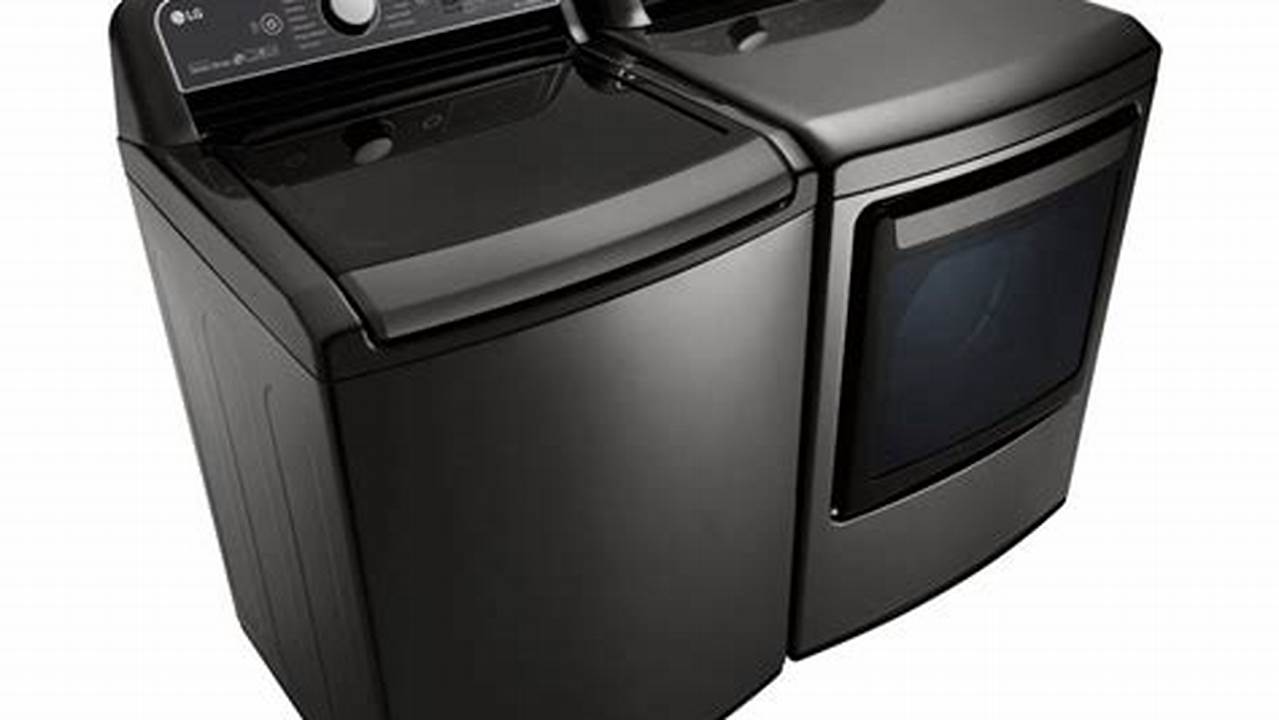 Washer And Dryer Sets For Small Spaces Are Available, Such As The Black+Decker Washer And Dryer Combo And The Pataku Portable Washing Machine., 2024