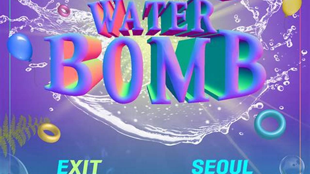 Waterbomb Festival Tickets Booking