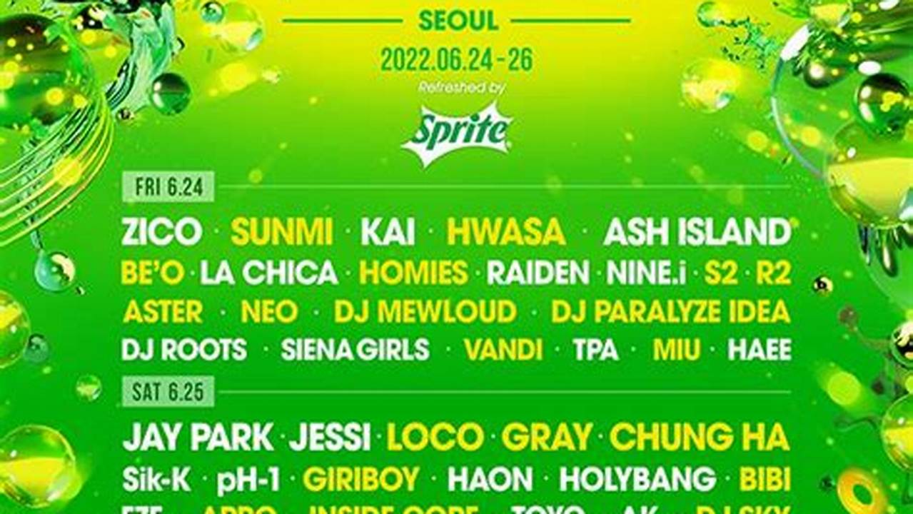 Waterbomb Seoul 2024 Lineup Meaning