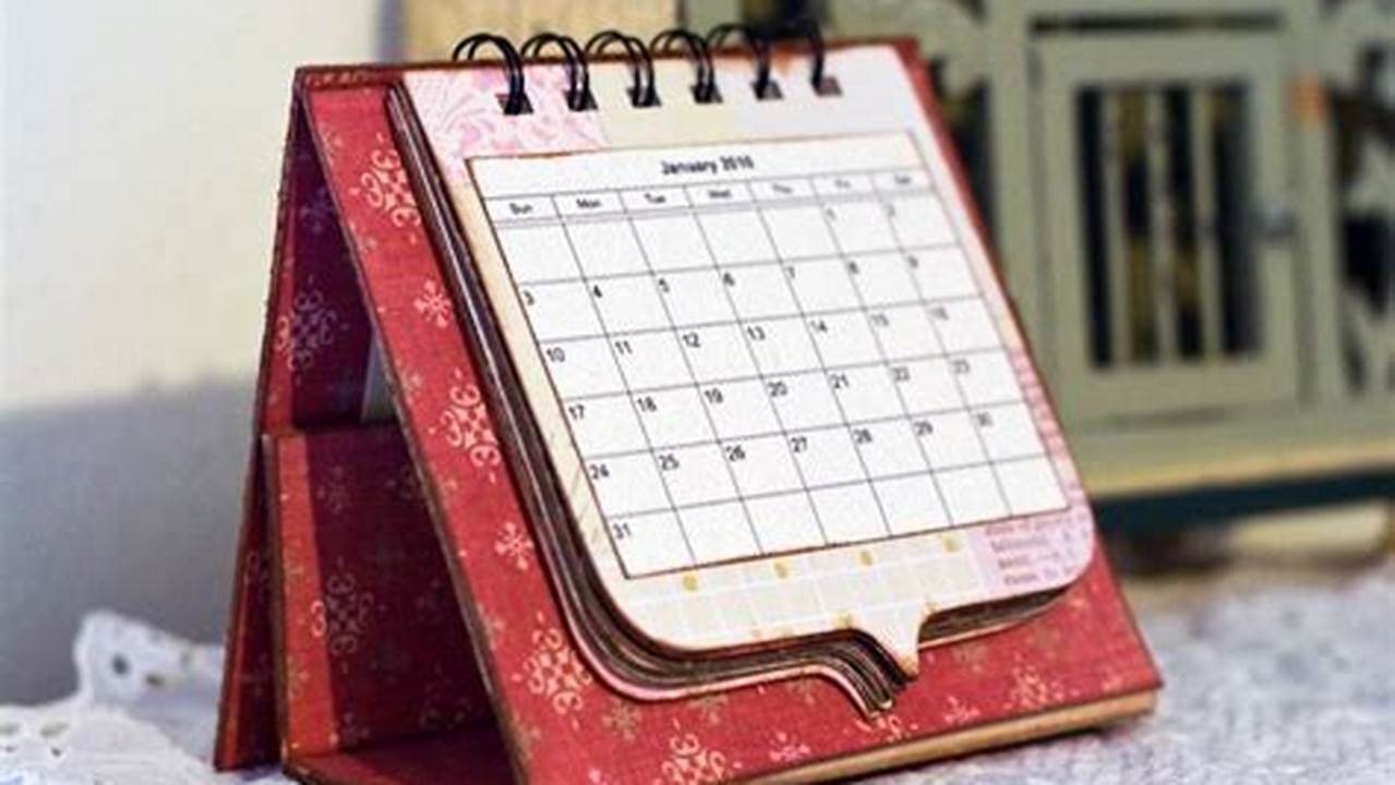 Ways To Bind A Calendar