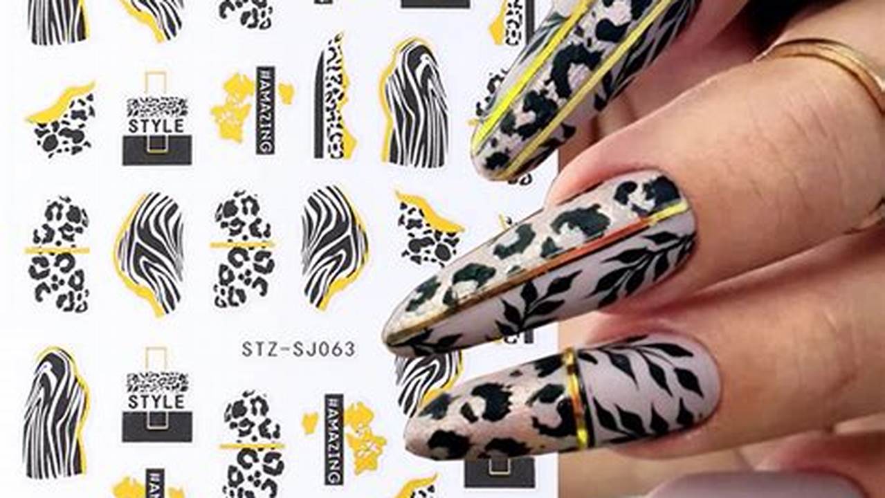 We&#039;ll Be Seeing Zebra, Leopard, Cow, And Snake Prints All Over Spring Manicures This Year., 2024
