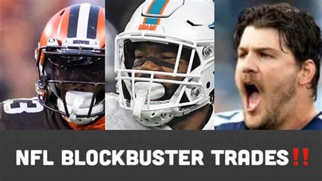 We&#039;ve Still Got More Than A Month Before The 2024 Nfl Draft, But A Blockbuster Trade Is Already Shaking Things Up Near The Top Of The Board., 2024