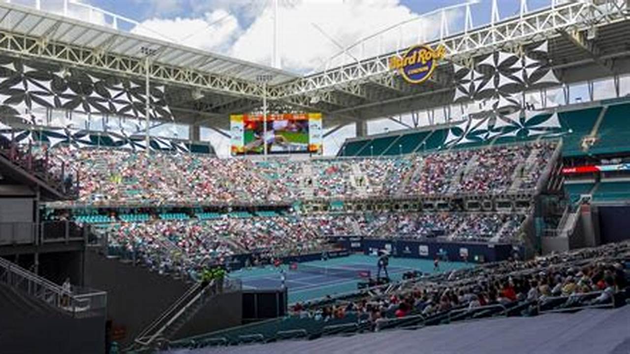 We Bring You The Full Miami Open 2024 Tennis Tournament Schedule For Today., 2024