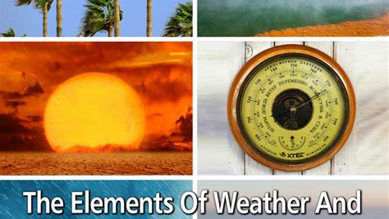 Weather Elements, News