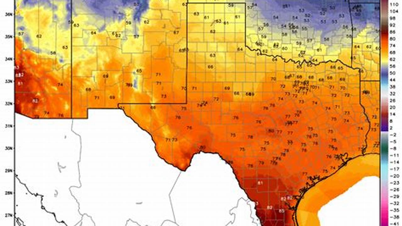 Weather In Texas In April 2024