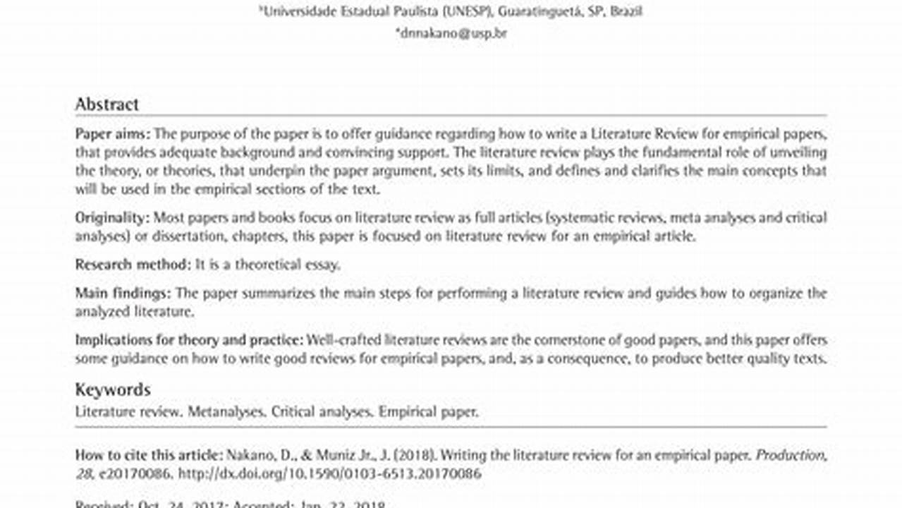 Welcomes Empirical Reports, Discussion Papers, Technical Articles, Tutorials, And Critical Reviews Relevant To The Practice., 2024