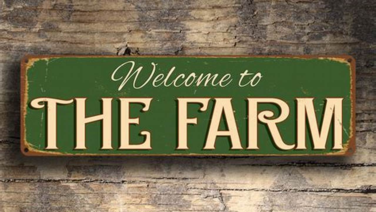 Welcoming, Farm Store