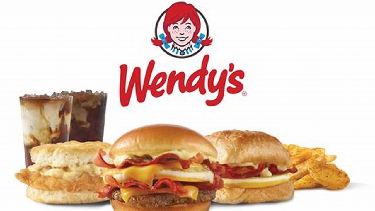 Wendys Breakfast Specials 2 For $3 2024