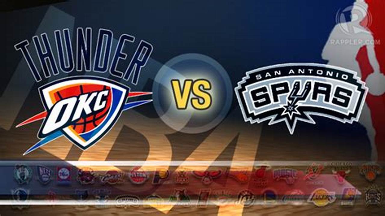 Western Conference (1) Thunder Vs., 2024