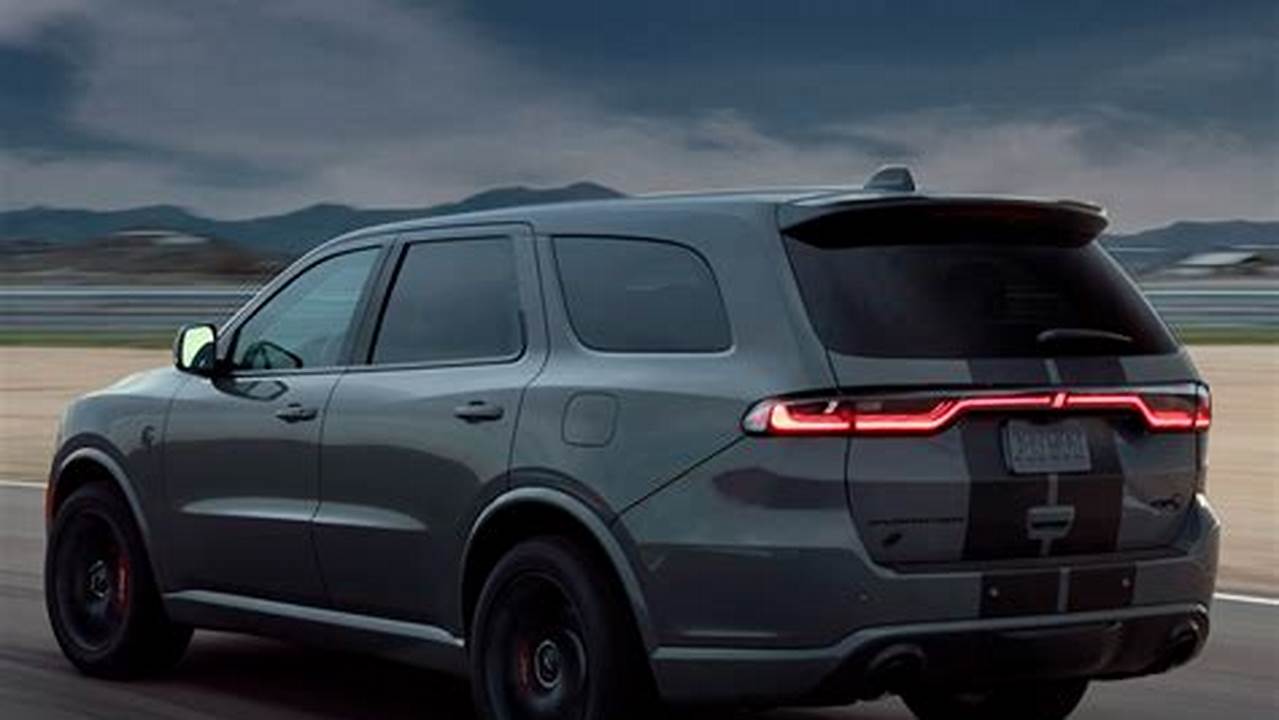 What'S New In The 2024 Dodge Durango?