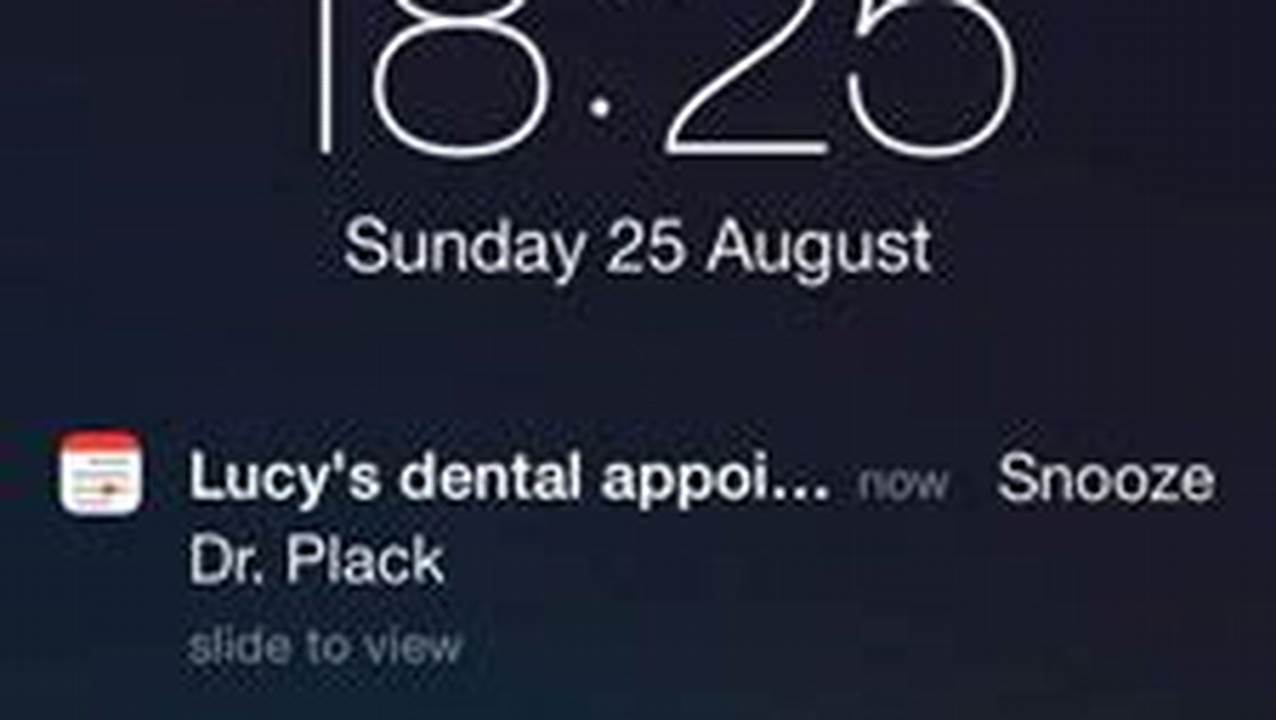What Are Calendar Alerts On Iphone