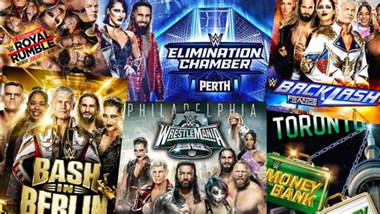 What Are The Upcoming Wwe Events And Matches