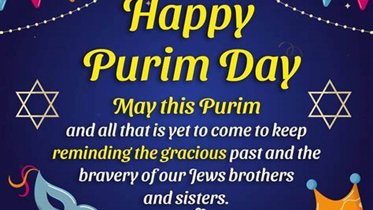 What Day Is Purim 2024