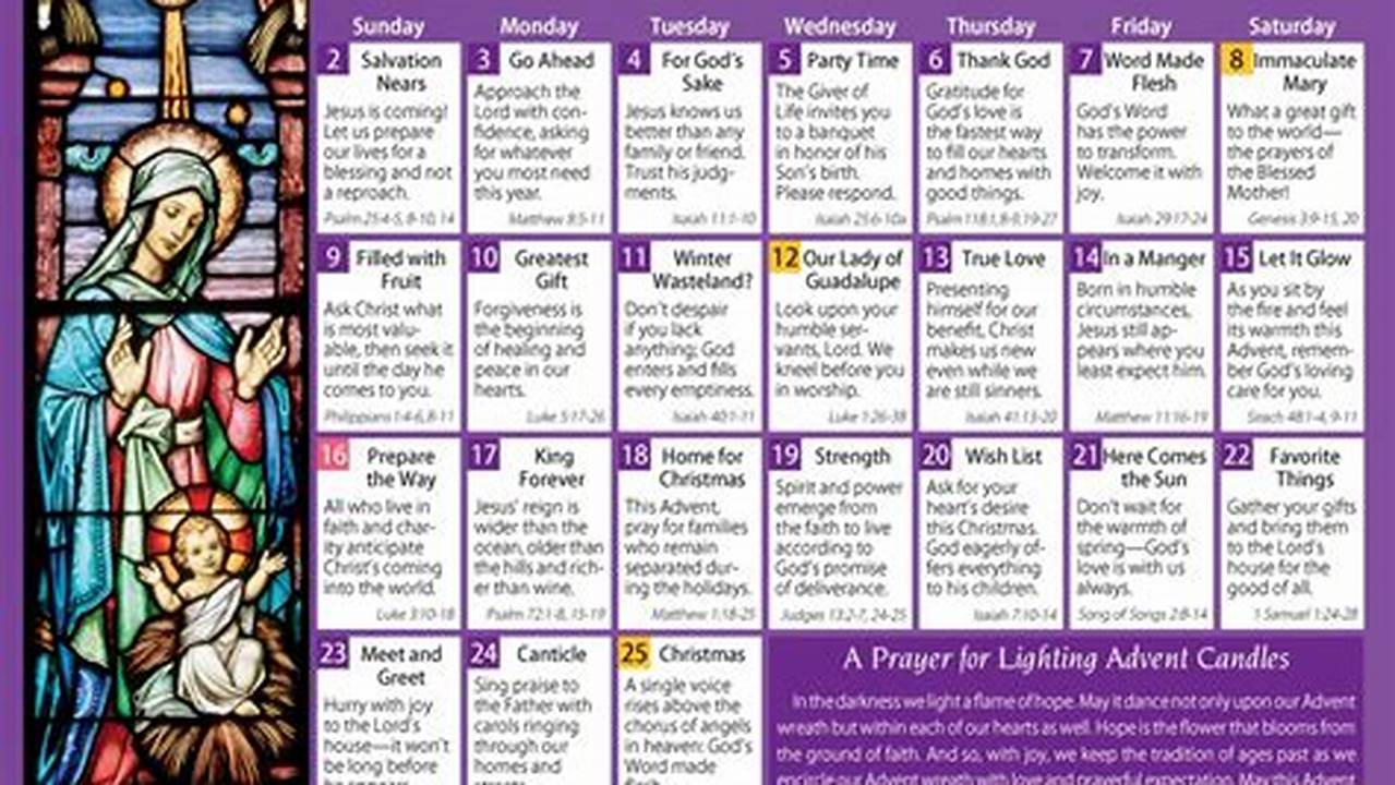What Is Advent Calendar Catholic