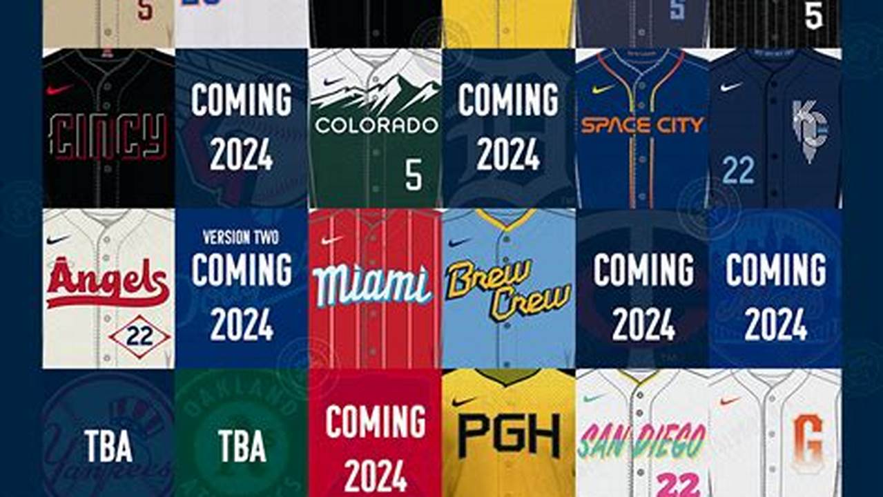 What Mlb Teams Are Getting City Connect Jerseys In 2024