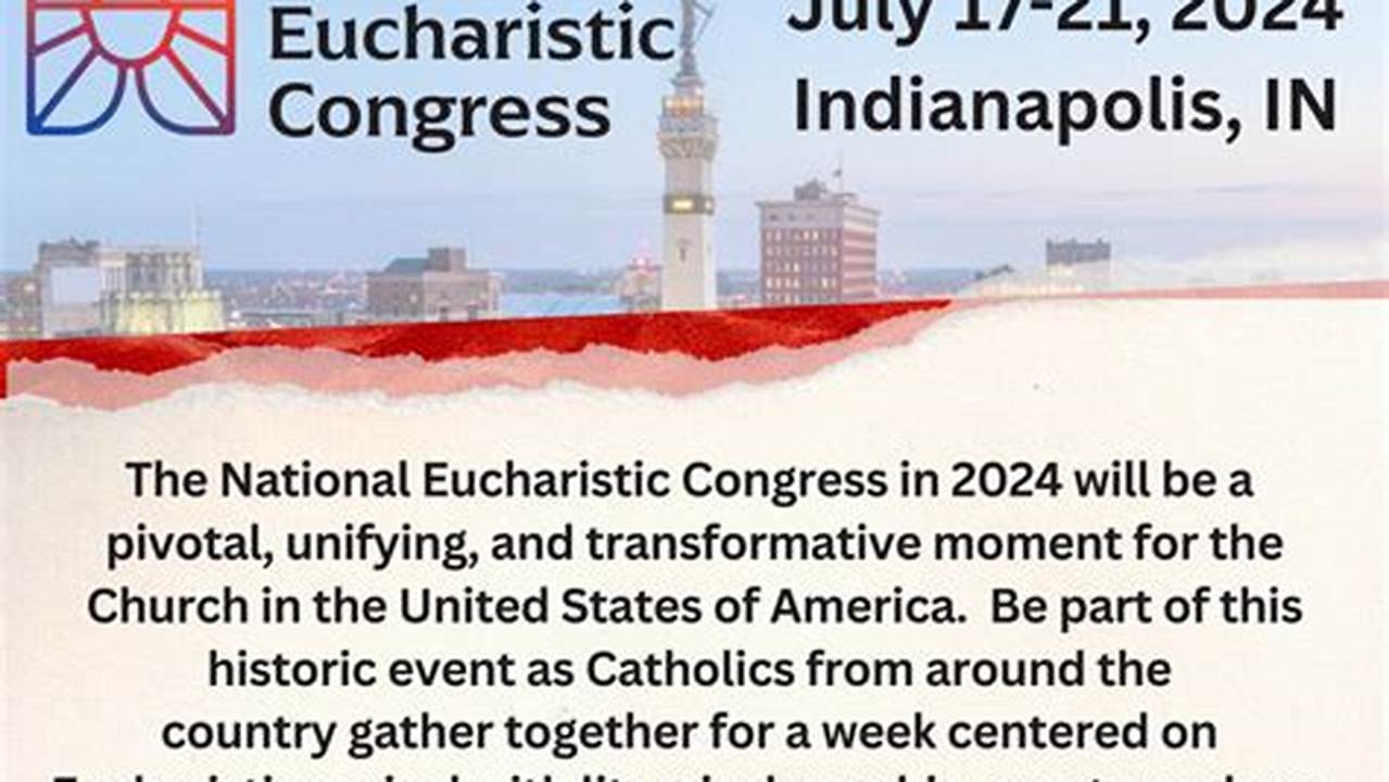 What To Expect At The 2024 Eucharistic Congress In Indianapolis Gaza Teen Waits To Follow Vocation, 2024