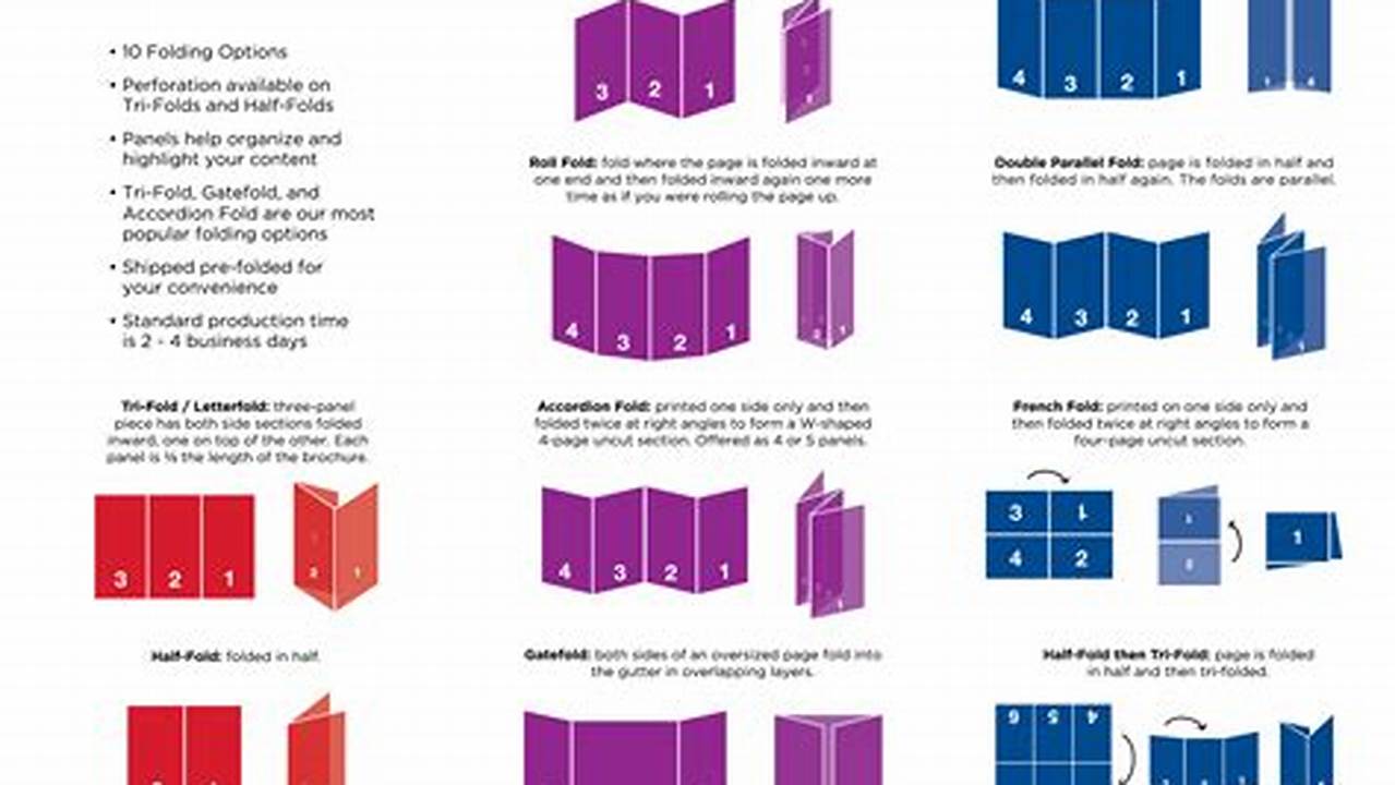 Unveiling the Best Brochure Folding Options: Discoveries and Insights