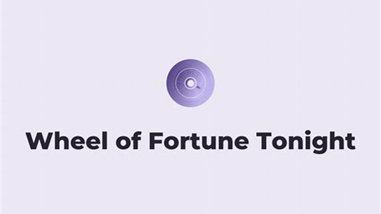 Wheel Of Fortune April 11 2024