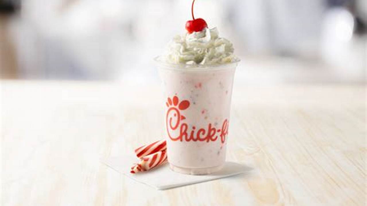 When Does Chick Fil A Peppermint Milkshake Come Out 2024