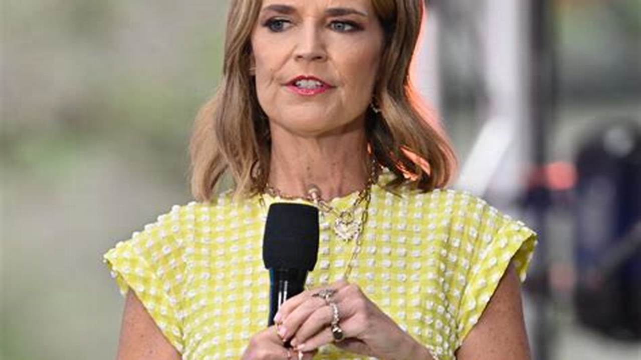 When Does Savannah Guthrie Leave Today Show Cancelled