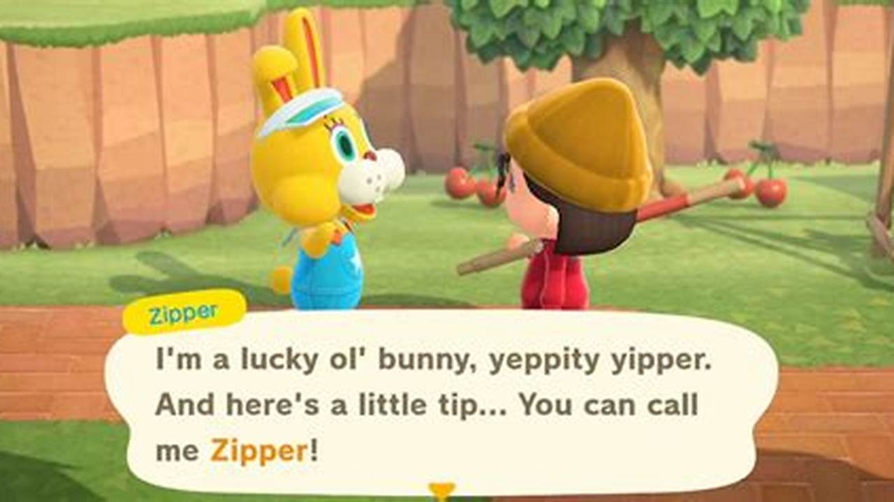 When Does Zipper Come In Animal Crossing 2024