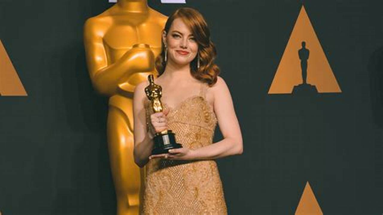 When Emma Stone Was Announced As The Winner, A Ceremony., 2024