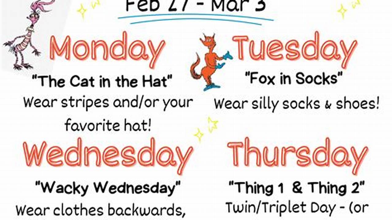 When Is Dr Seuss Week 2024