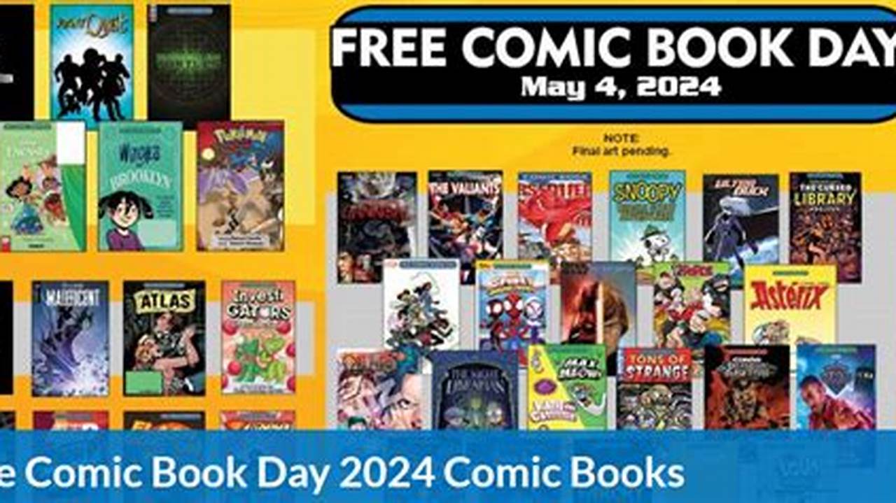 When Is Free Comic Book Day 2024 Live