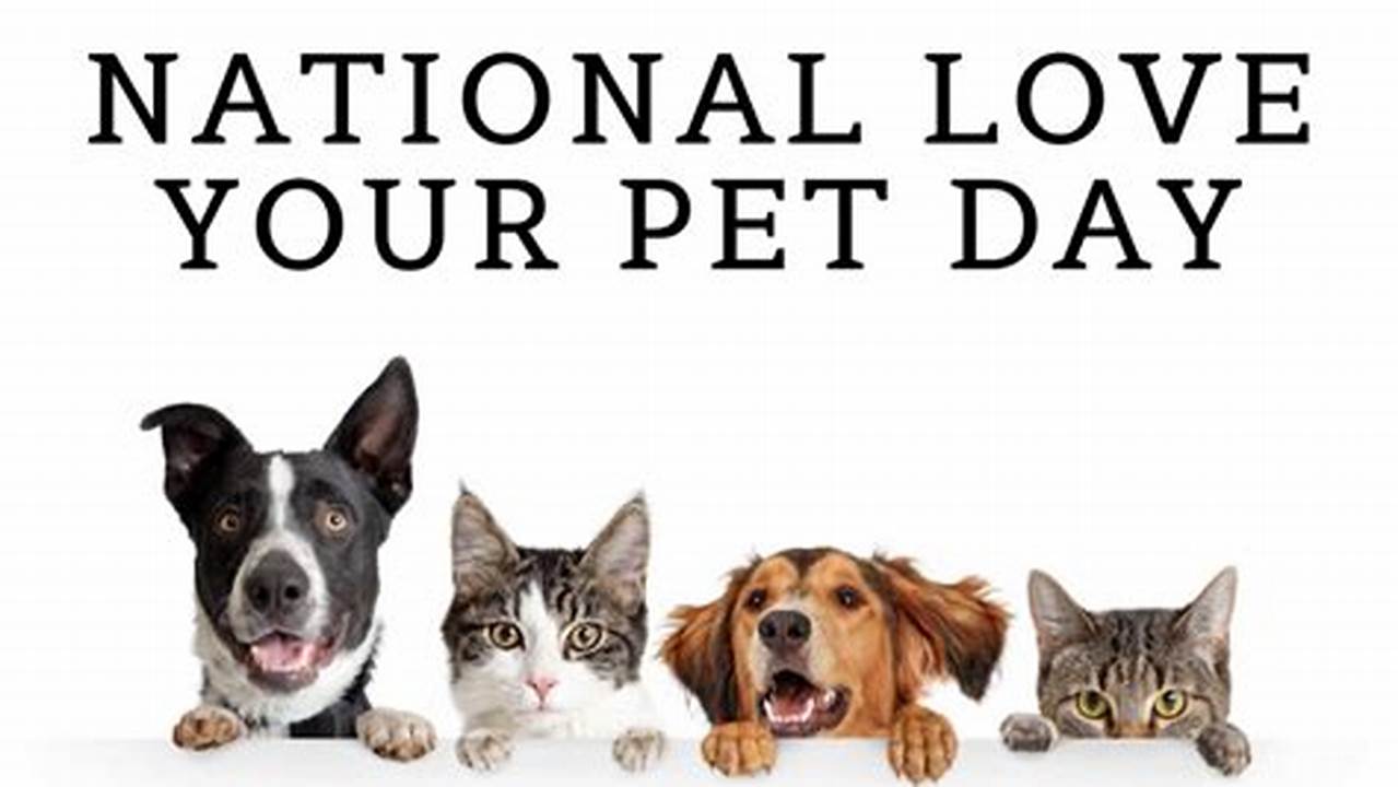 When Is National Pet Day In 2024