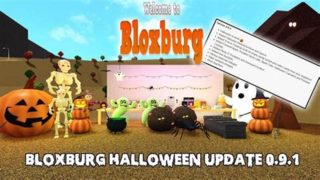 When Is The Bloxburg Halloween Update 2024