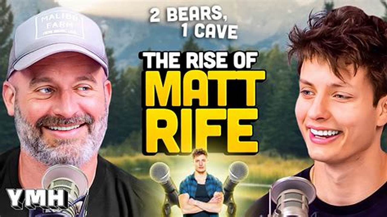 When Matt Rife Appeared On The 2 Bears, 1 Cave Podcast In October 2023, He Revealed That He And Jessica Lord Actually Met Each Other A Little Over A Year Before They Started Dating., 2024