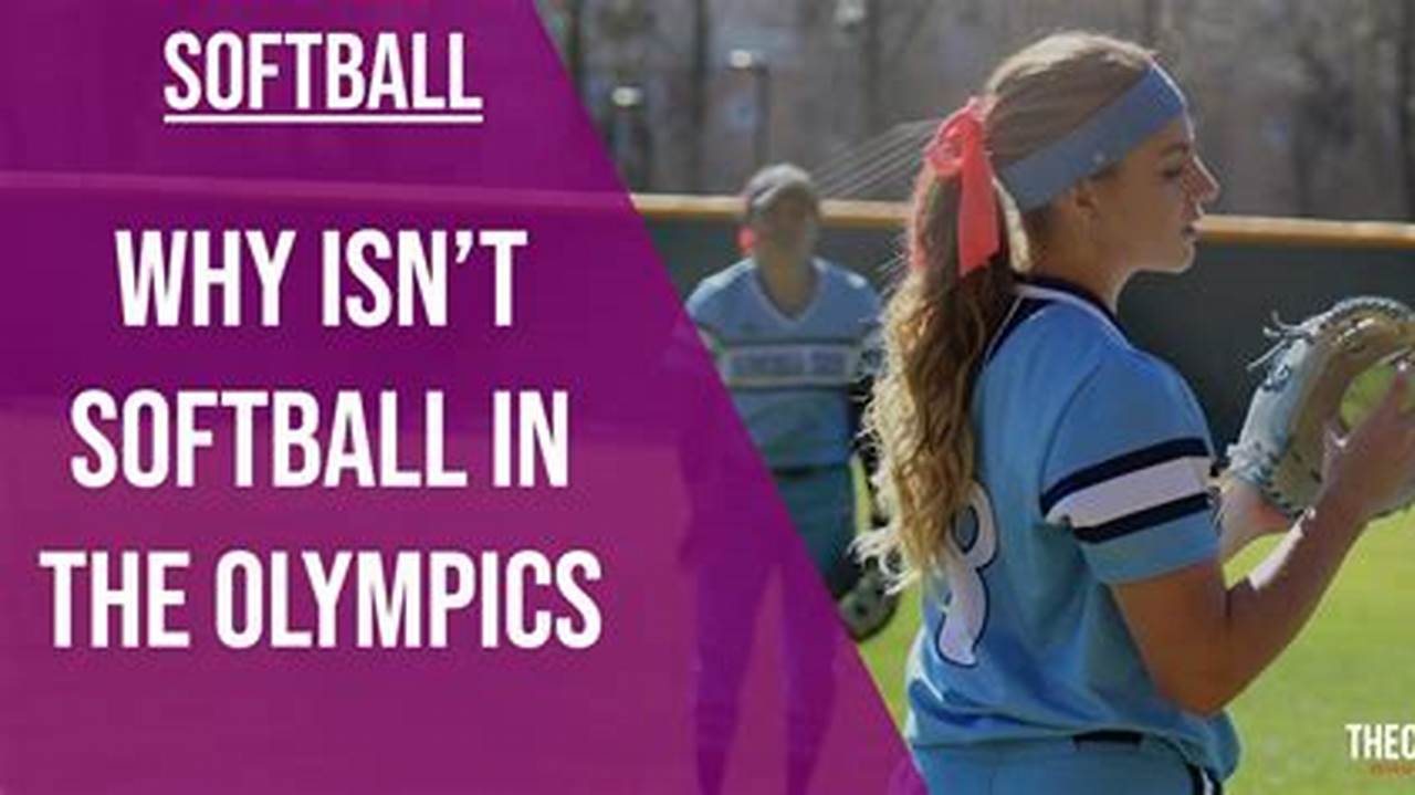 When Was Softball Removed From Olympics