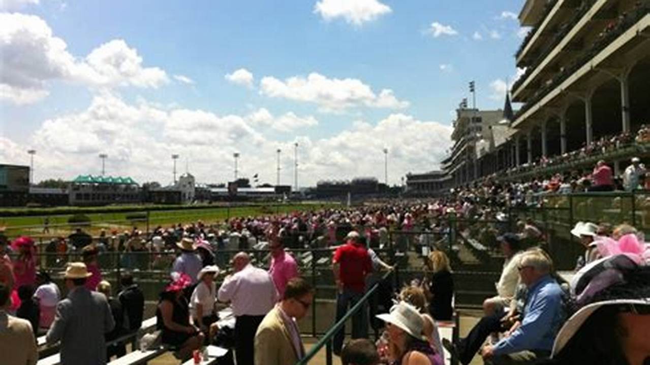 Where Can I Sit At Churchill Downs During The 2024 Kentucky Derby?, 2024