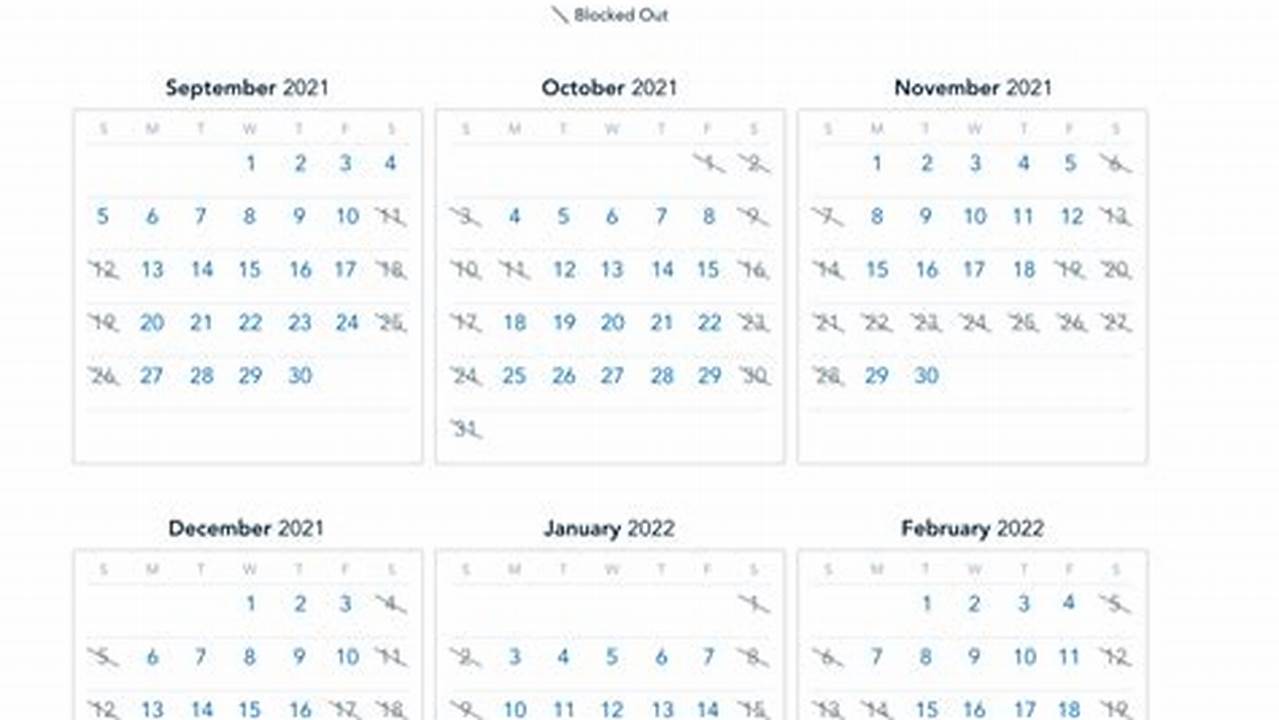 Where Can I View The Updated Blockout Calendar For Annual Passholders?, 2024